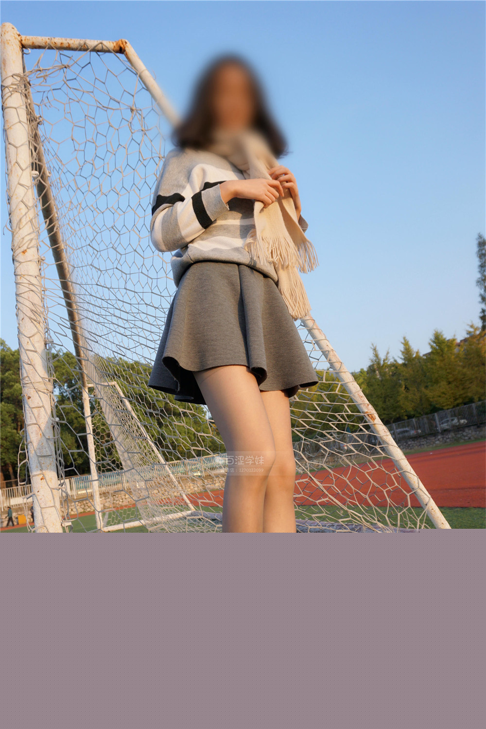 [妖精视觉] NO.071 糖糖 绿茵场的灰丝 [61P]-微密空间-全网最全抖音网红铁粉空间觅圈