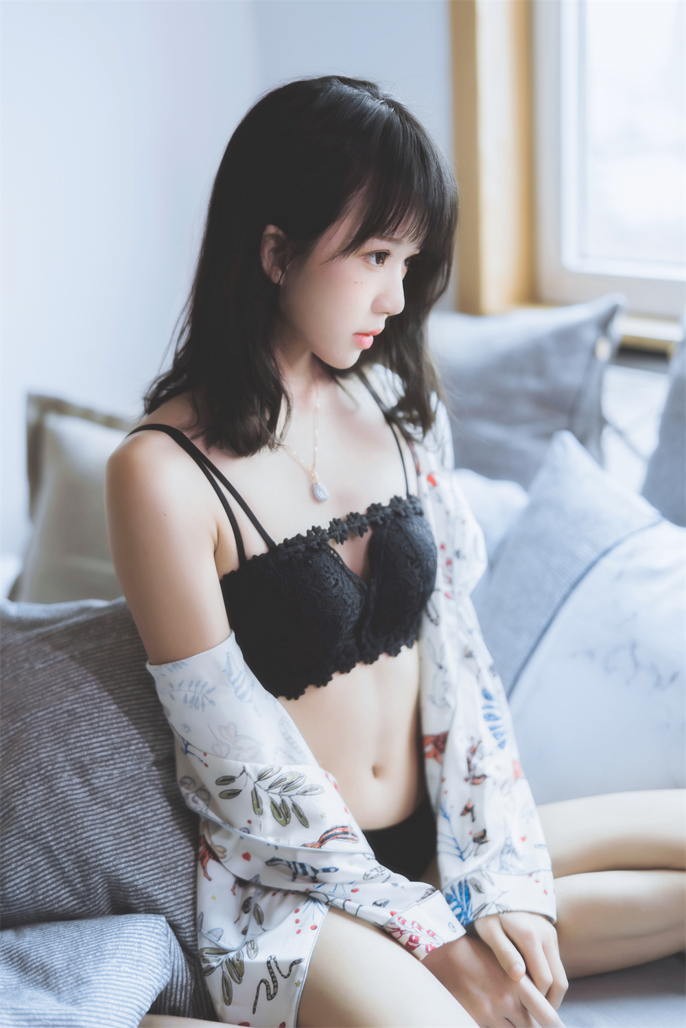 桜桃喵 VOL.058 [32P] 困倦-微密空间-全网最全抖音网红铁粉空间觅圈