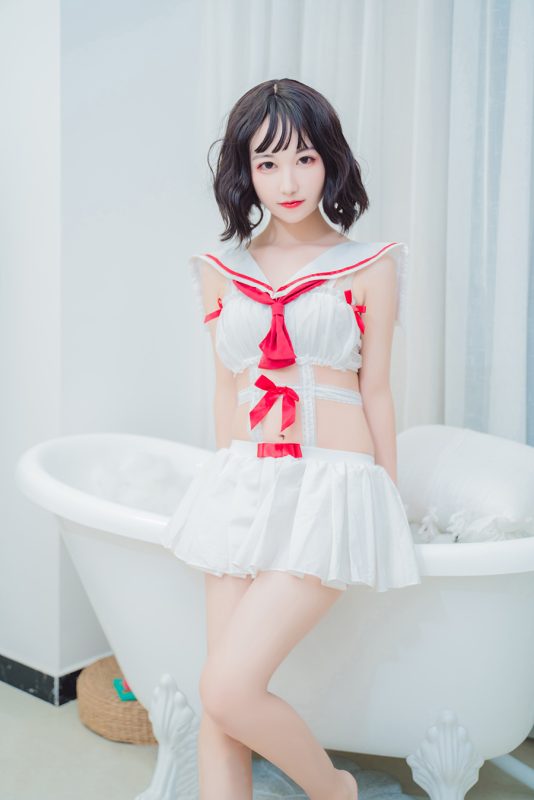 兔玩映画 VOL.021 红白水手裙 [40P] 精选-微密空间-全网最全抖音网红铁粉空间觅圈