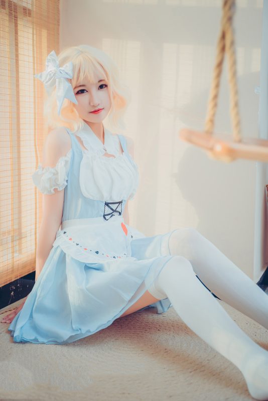 兔玩映画 VOL.041 蓝色女仆 [40P] 精选-微密空间-全网最全抖音网红铁粉空间觅圈