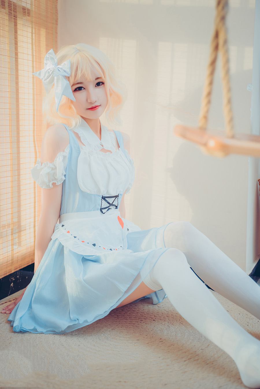 兔玩映画 VOL.041 蓝色女仆 [40P] 精选-微密空间-全网最全抖音网红铁粉空间觅圈