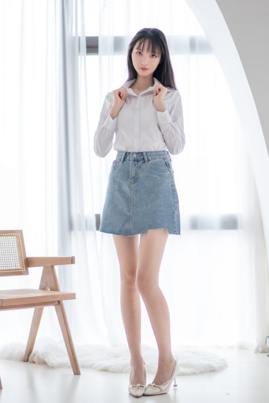 西瓜少女 VOL.024 衬衫牛仔裙 [61P-297MB]-微密空间-全网最全抖音网红铁粉空间觅圈