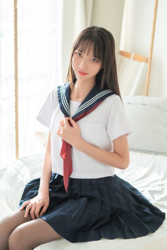 西瓜少女 VOL.028 黑丝蓝白JK［49P460M］-微密空间-全网最全抖音网红铁粉空间觅圈