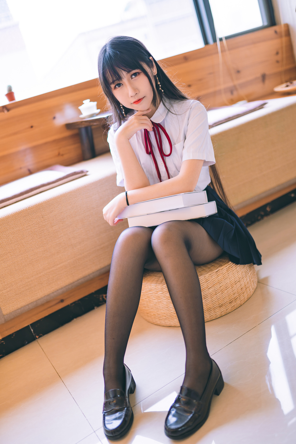不呆猫 – 校服JK [64P4V518M]-微密空间-全网最全抖音网红铁粉空间写真