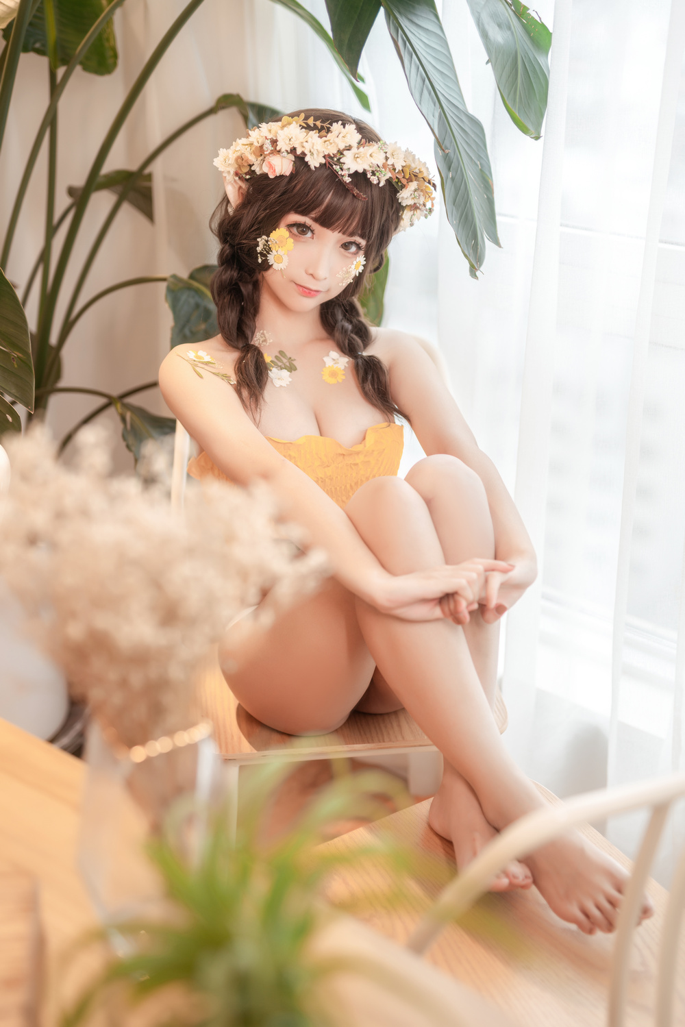 蠢沫沫 尖耳国度 花精灵 [40P530M]-微密空间-全网最全抖音网红铁粉空间写真