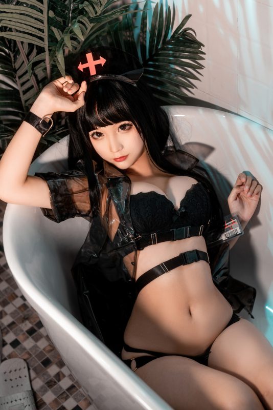 蠢沫沫 黑胶衣护士 [40P490M]-微密空间-全网最全抖音网红铁粉空间觅圈