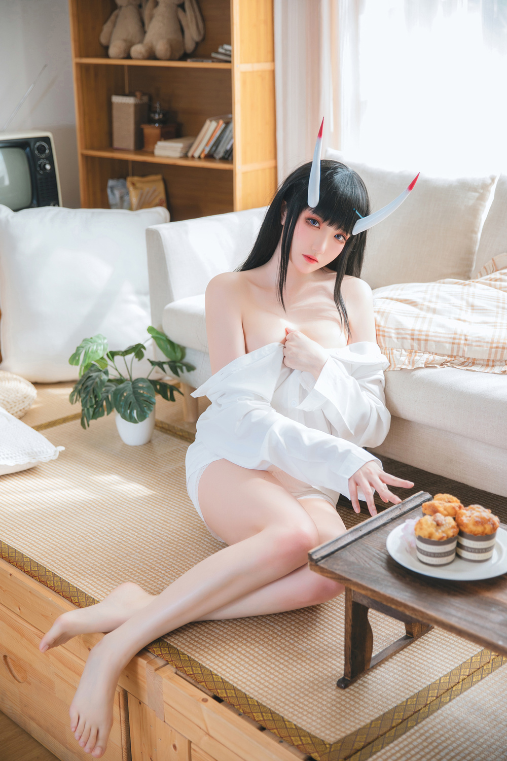 瓜希酱 NO.046 能代衬衣 [23P-108MB]-微密空间-全网最全抖音网红铁粉空间写真
