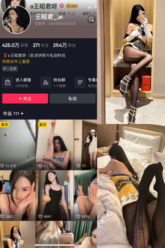 抖音 王昭君 微密圈  NO.002期 【14P15V】-微密空间-全网最全抖音网红铁粉空间觅圈