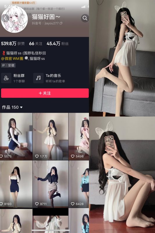 抖音 猫猫好困 微密圈  NO.018期 【22P】-微密空间-全网最全抖音网红铁粉空间觅圈