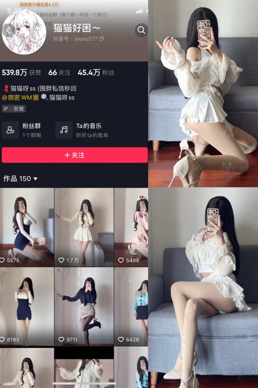 抖音 猫猫好困 微密圈  NO.020期 【20P】-微密空间-全网最全抖音网红铁粉空间觅圈