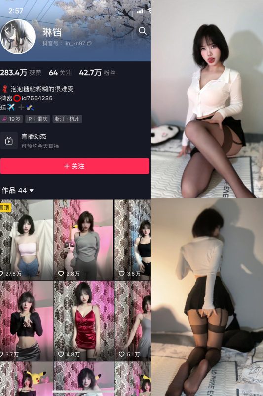 抖音 琳铛 微密圈  NO.015期 【193P】最新至：2023.6.6-微密空间-全网最全抖音网红铁粉空间觅圈