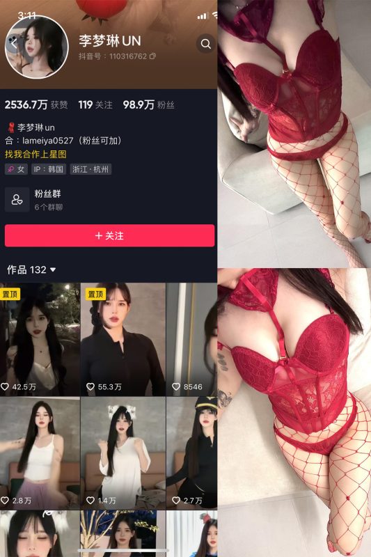 抖音 李梦琳 微密圈  NO.014期 【23P】最新至：2023.8.30-微密空间-全网最全抖音网红铁粉空间觅圈