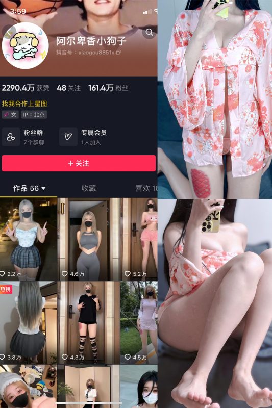 抖音 阿尔卑香小狗子 微密圈  NO.021期 【24P4V】-微密空间-全网最全抖音网红铁粉空间觅圈