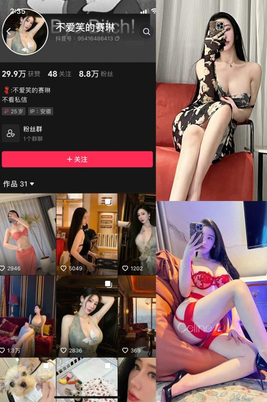 抖音 不爱笑的赛琳 微密圈  NO.001期 【32P37V】-微密空间-全网最全抖音网红铁粉空间觅圈