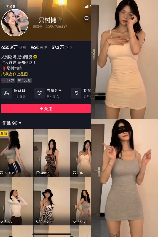 抖音 一只树懒 微密圈  NO.003期 【2P10V】-微密空间-全网最全抖音网红铁粉空间觅圈