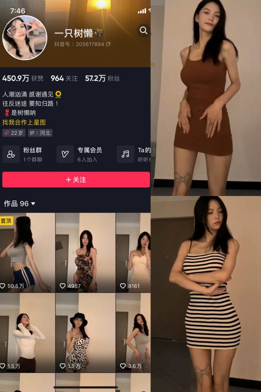 抖音 一只树懒 微密圈  NO.004期 【21P10V】-微密空间-全网最全抖音网红铁粉空间觅圈