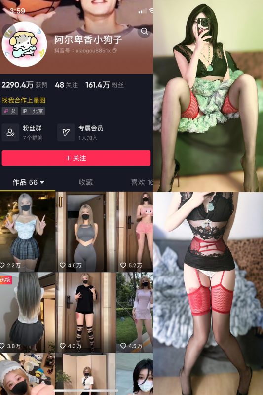 抖音 阿尔卑香小狗子 微密圈  NO.034期 【26P】最新至：2023.10.23-微密空间-全网最全抖音网红铁粉空间觅圈