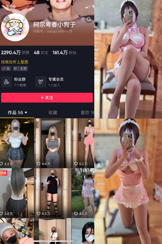 抖音 阿尔卑香小狗子 微密圈  NO.039期 【10P】-微密空间-全网最全抖音网红铁粉空间觅圈