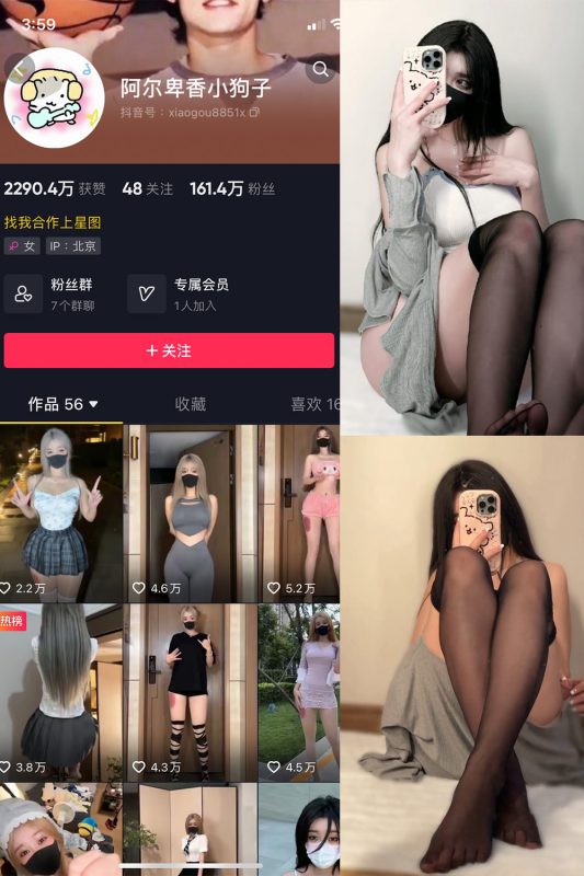 抖音 阿尔卑香小狗子 微密圈  NO.042期 【6P1V】最新至：2024.1.24-微密空间-全网最全抖音网红铁粉空间觅圈