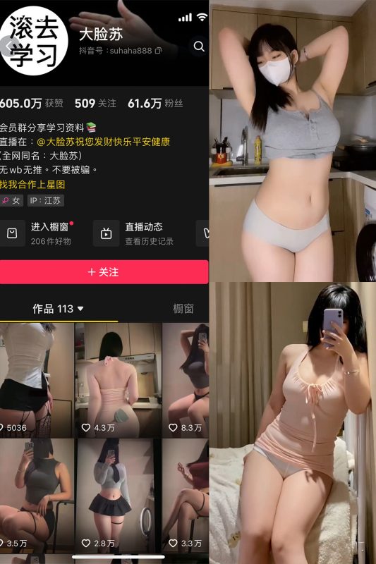 抖音 大脸苏 微密圈 NO.002期 【5P30V】-微密空间-全网最全抖音网红铁粉空间觅圈