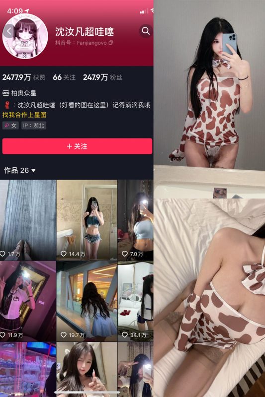 抖音 沈汝凡超甜 微密圈  NO.014期 【34P2V】-微密空间-全网最全抖音网红铁粉空间觅圈