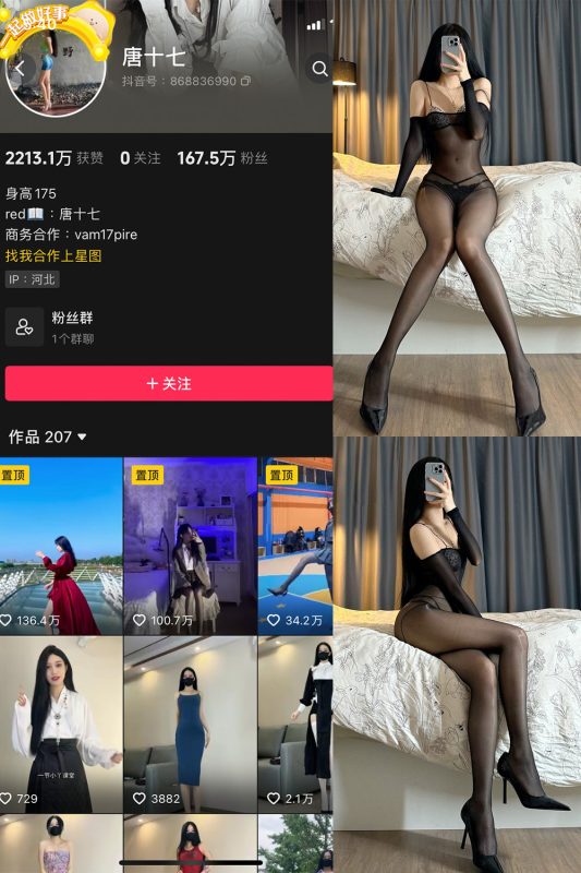 抖音 唐十七 微密圈 NO.030期 【26P】-微密空间-全网最全抖音网红铁粉空间觅圈