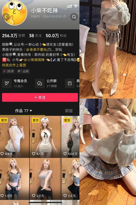 抖音 小柴不吃辣 微密圈  NO.003期 【27P】-微密空间-全网最全抖音网红铁粉空间觅圈