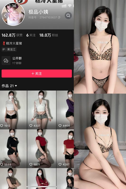 抖音 极品小姨 微密圈  NO.016期 【4P2V】最新至：2025.3.27-微密空间-全网最全抖音网红铁粉空间觅圈